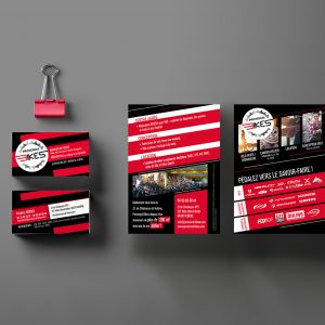 Provençal Bikes Cartes de Visite Flyer Agence Desi-gn