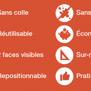 caracteristiques stickers electrostatique