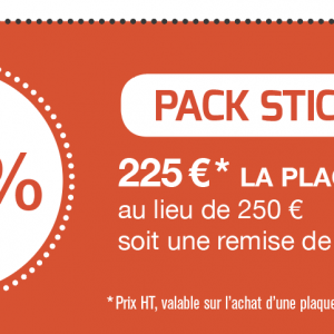 pack sticker en promotion