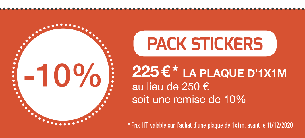 pack sticker en promotion