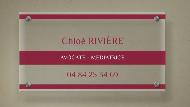 MAITRE CHLOÉ RIVIÈRE – AVOCATE